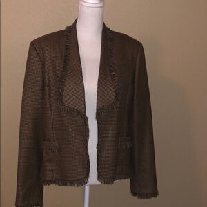 Brooksfield Donna NWOT Blazer 💯 wool impeccable